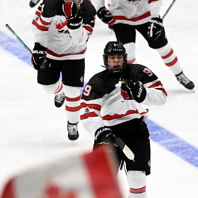 Canada beats United States 6-4 to win under-18 men's world hockey championship